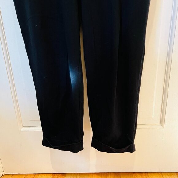 Eileen Fisher Jumpsuit Black Goth Grunge Witchy Chic Size XS - Picture 11 of 16